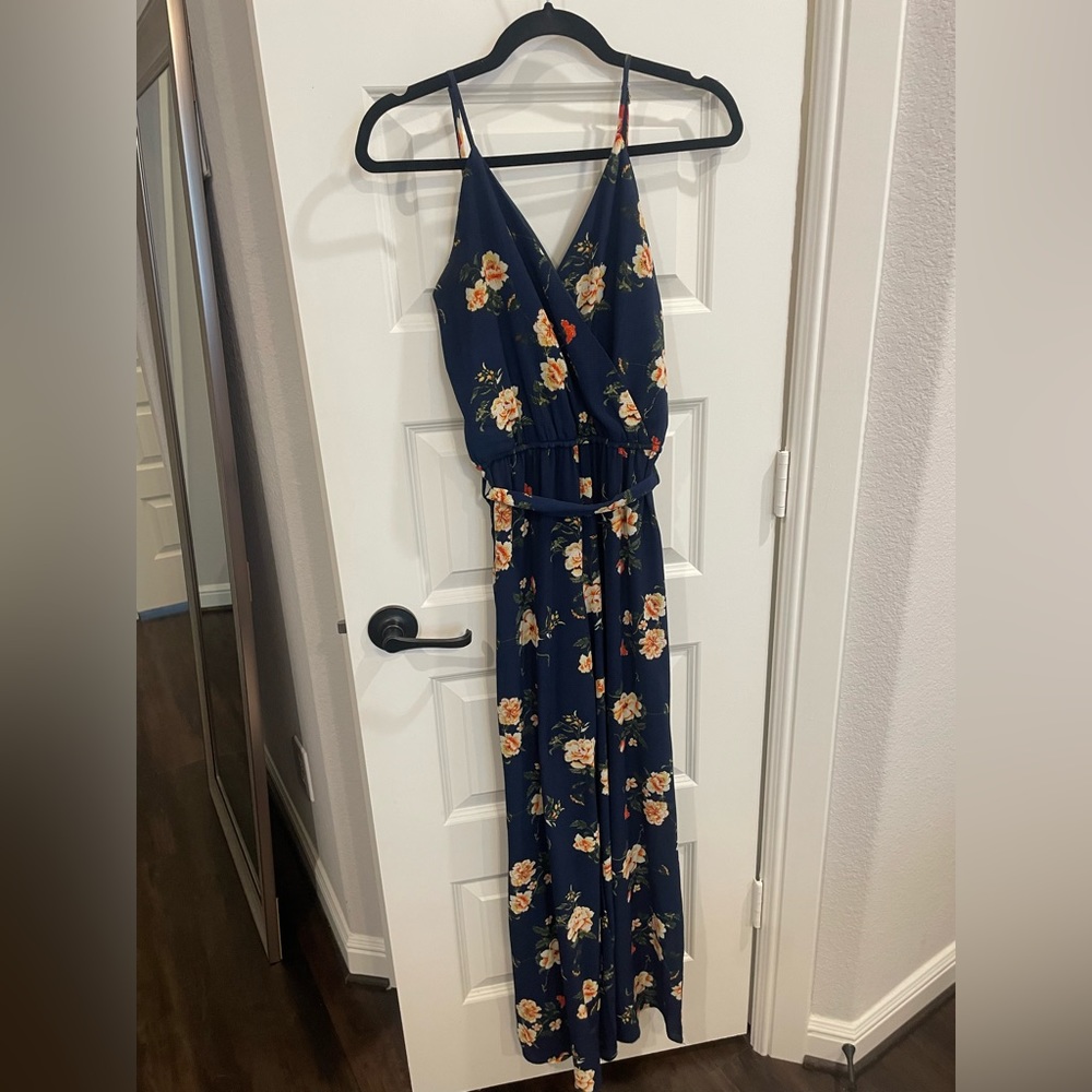 Rue 21, Size S Romper, Floral Design, Waist Tie